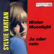 Sylvie Vartan SP Allemagne "Mister Moonlight"  47-9535 Ⓟ 1963