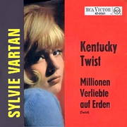 Sylvie Vartan SP Allemagne "Kentucky Twist"  47-9561 Ⓟ 1963