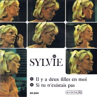 Sylvie Vartan SP"Il y a deux filles en moi"  49094 Ⓟ 1966