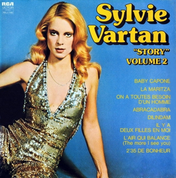 LP Sylvie Vartan "Story" Volume 2 Pochette 1  RCA  FBL2 7169 (1975)