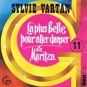 Sylvie Vartan SP Belgique  "La plus belle pour aller  danser" PB 8199 Ⓟ 1978