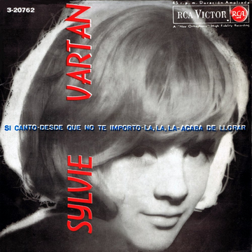 Sylvie Vartan EP Espagne "Si je chante"  RCA 3 20762 Ⓟ 1963