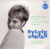 Sylvie Vartan EP "Quand le film est triste"   RCA 76.531 Ⓟ 1961