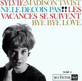 Sylvie Vartan EP "Madison twist"   -  RCA 76.588 - Ⓟ 1962