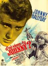 Deuxième affiche du film "D'où viens-tu Johnny" 1963