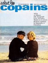 Johnny Hallyday et Sylvie Vartan en couverture de "Salut les copains", 1963 