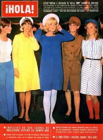 Sylvie Vartan presse espagnole HOLA 1965 