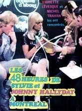 Sylvie Vartan et Johnny Hallyday au Canada en 1968