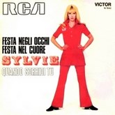 Sylvie Vartan SP Italie  RCA VICTOR N-1582 "Festa negli occhi festa nel cuore"