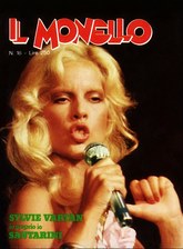 Sylvie Vartan en couverture du magazine italien "Il movello",1974