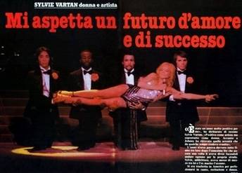 Sylvie Vartan presse italienne 1978