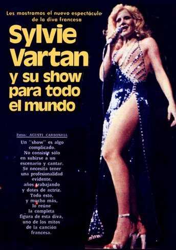 Sylvie Vartan article espagnol 1977/1978