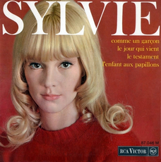 Sylvie vartan EP "Comme un garçon"  Pochette 2  87.046 M Ⓟ 1967