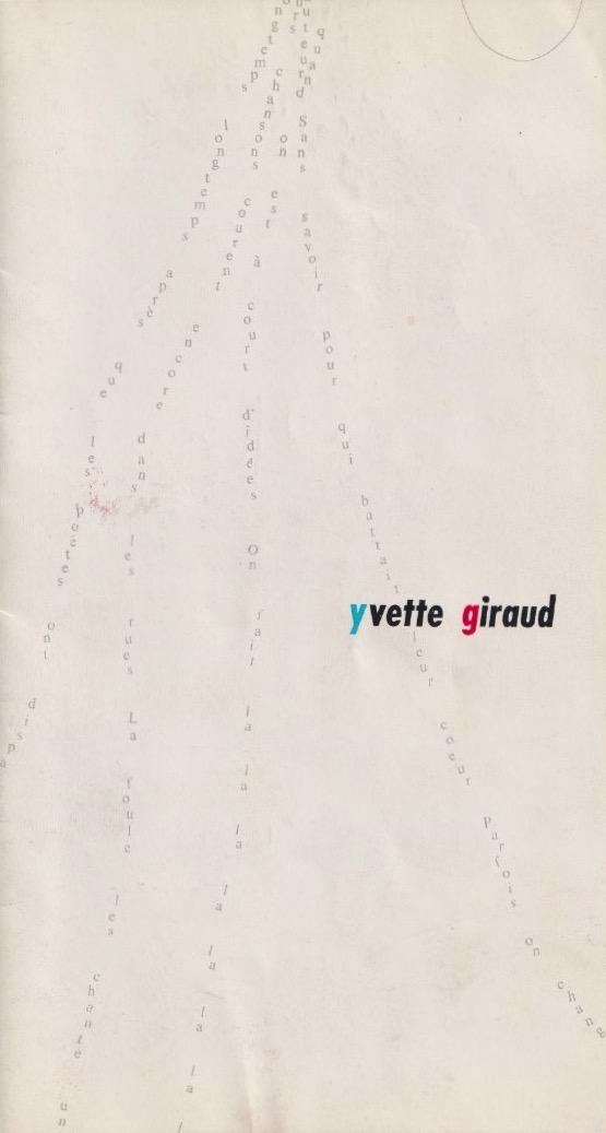 Yvette Giraud programme Japon 1957