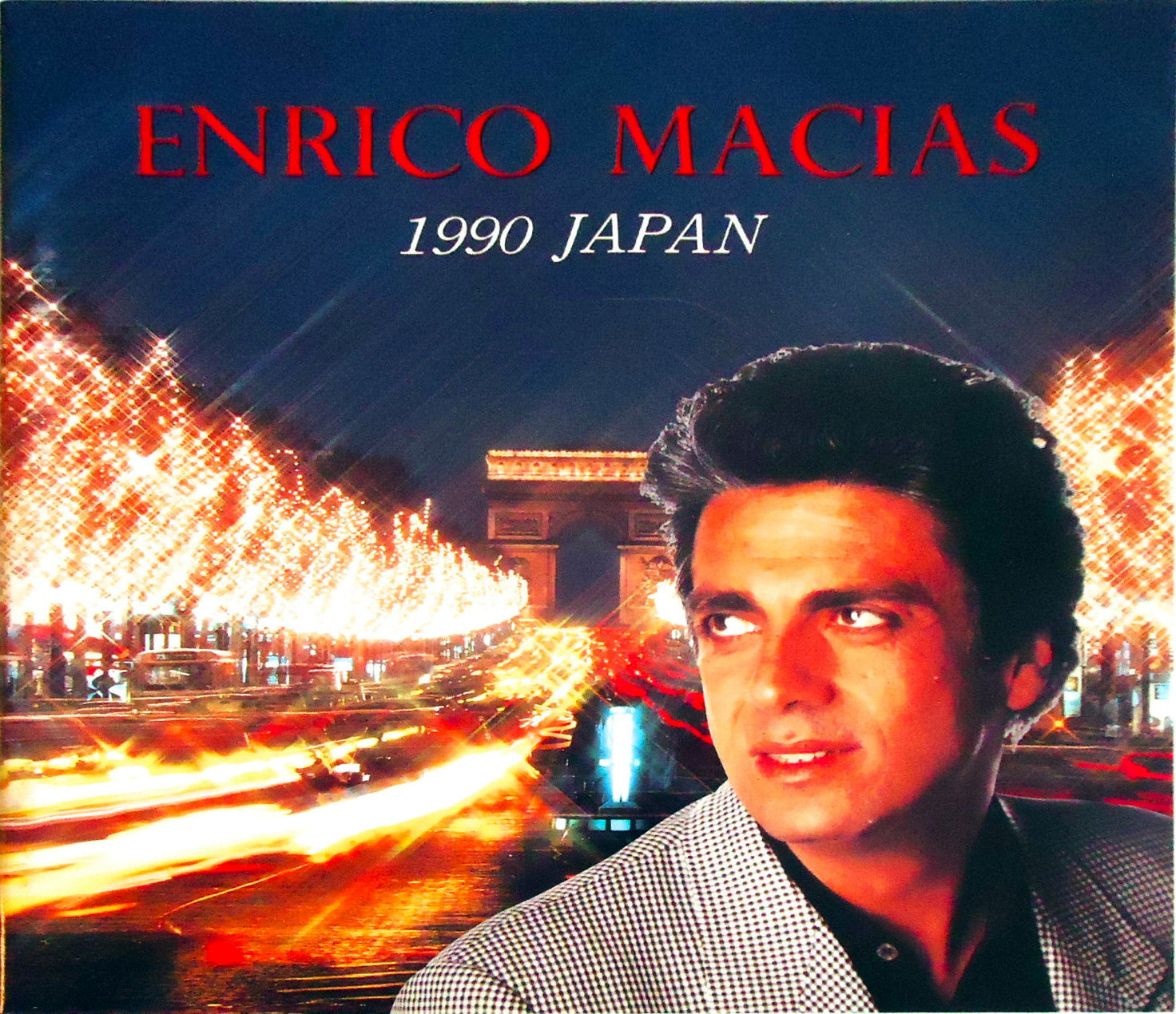 Enrico Marcias programme tournée Japon 1990