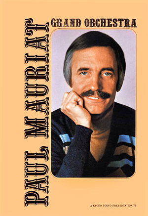 Paul Mauriat programme tournée Japon 1975