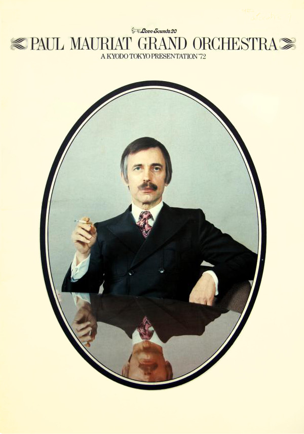 Paul Mauriat programme tournée Japon 1972