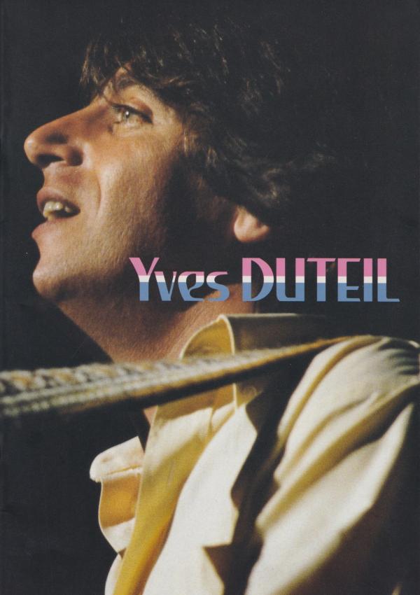 Yves Duteil chanteur français au Japon 1987
