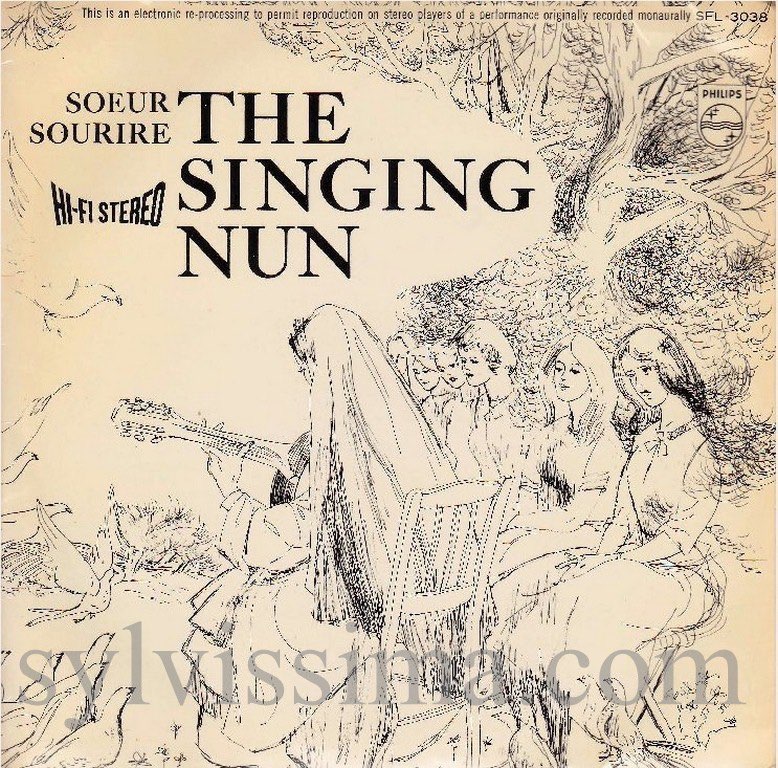 45 tours japonais The singing nun (Soeur sourire) SFL-3038