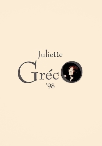 Juliette Gréco Programme japon tournée 1998