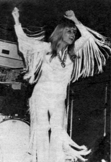 Sylvie Vartan en concert à La Bussola, Viareggio, Italie 1969
