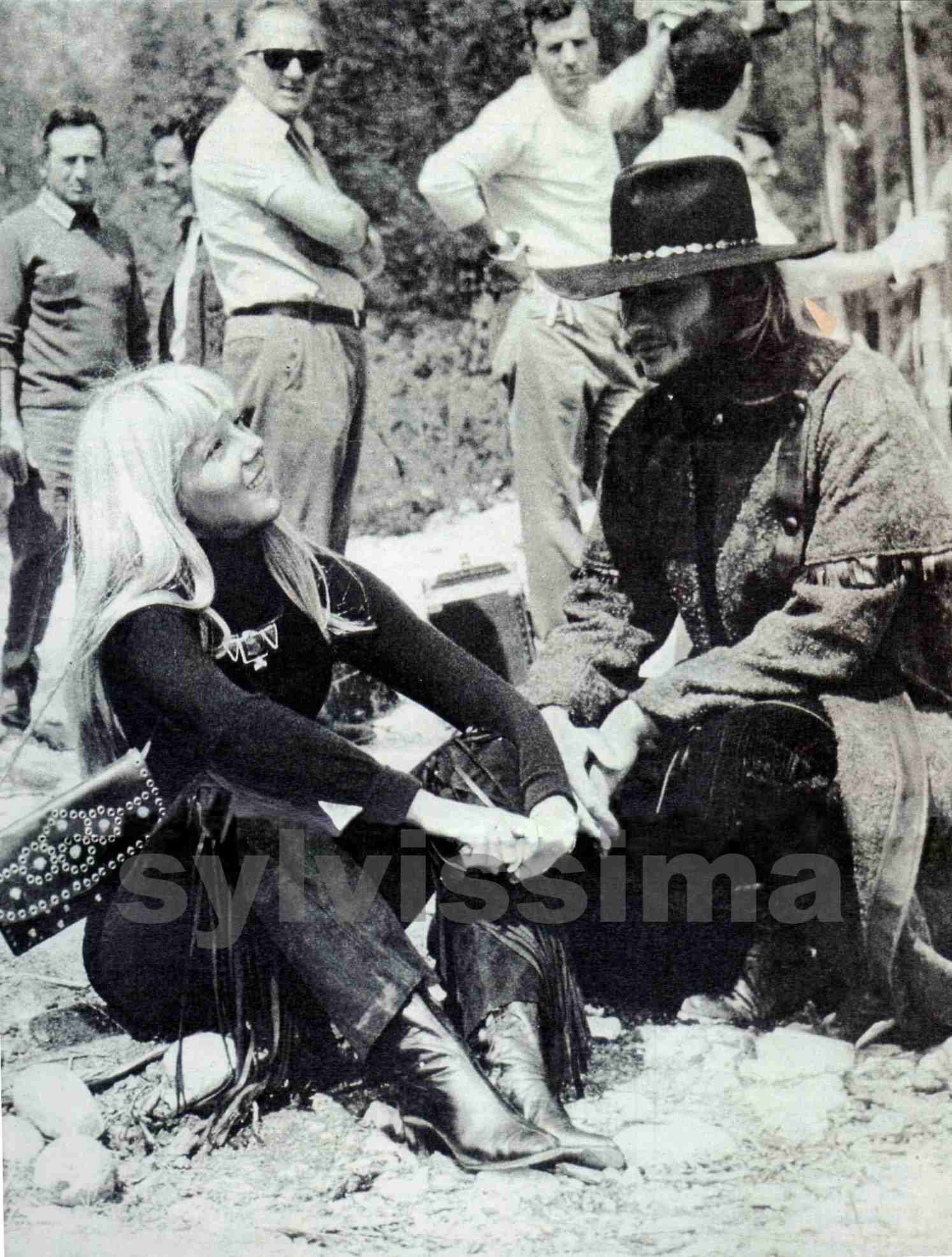 Sylvie Vartan et Johnny Hallyday, Cortina d'Ampezzo, 1969
