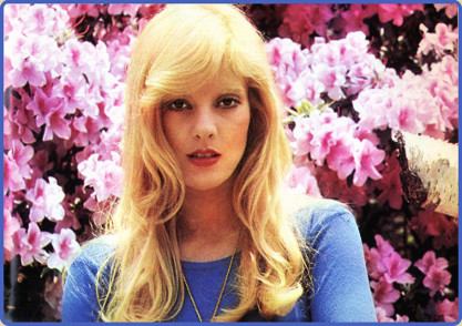 Sylvie Vartan au Japon, 1971, jardin japonais