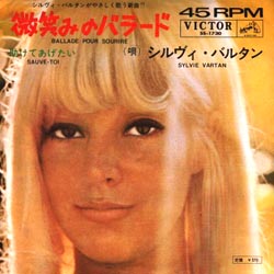 Sylvie Vartan SP Japon "Ballade pour un sourie"  SS-1730