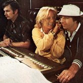 Sylvie Vartan en session d'enregistrement de l'album "I don't want the night to end, Los Angeles, 1978