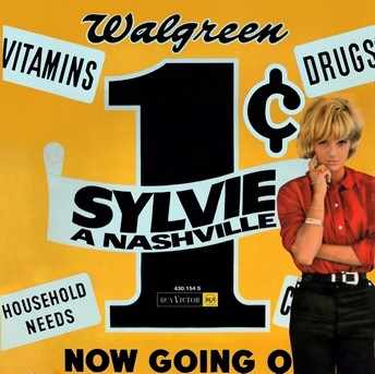 Sylvie Vartan LP "Sylvie à Nashville"   -  RCA 430 154