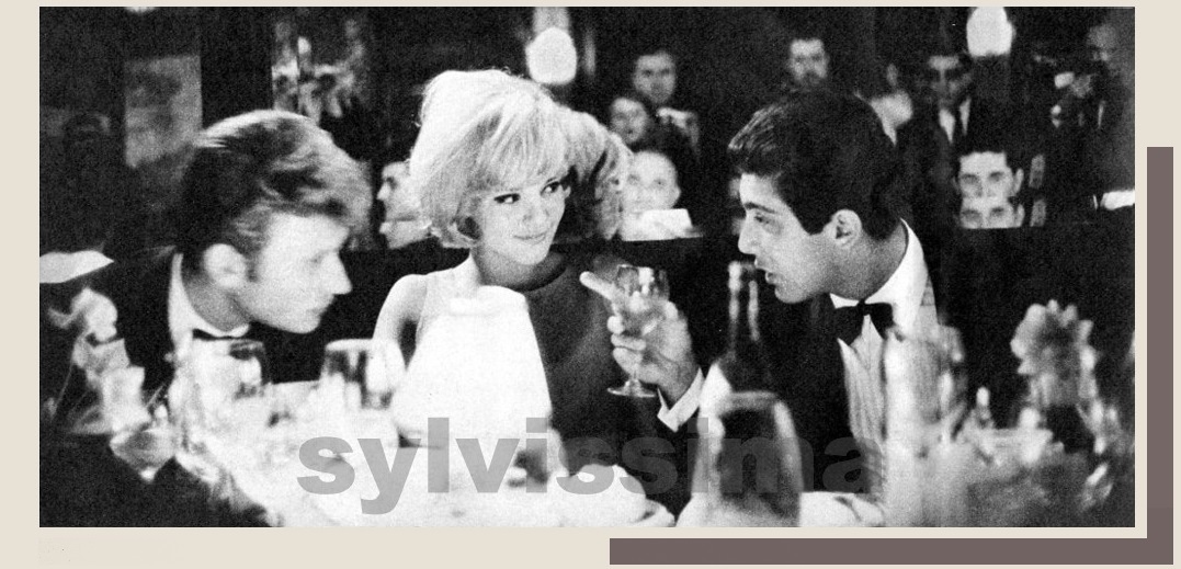 Johnny Hallyday, Sylvie Vartan, Paul Anka chez Maxim's, 1964