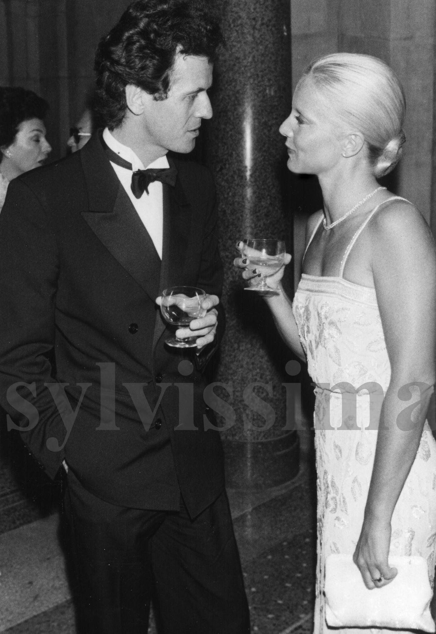 Sylvie Vartan et Jacques Grange au Palais Garnier le 9 juin 1980