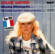 Sylvie Vartan SP Allemagne "Nicolas"     PB 8492 Ⓟ 1980
