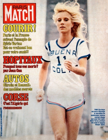 Sylvie Vartan en couverture de "Paris Match" du 6 juillet 1979