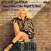 Sylvie Vartan SP Allemagne "I don't want the night  to end" PB 1578 Ⓟ 1979 