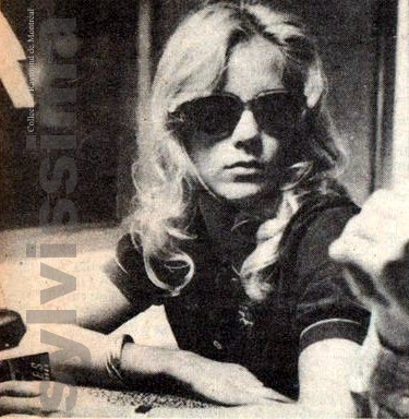 Sylvie Vartan à CKVL-FM , Montréal 1975