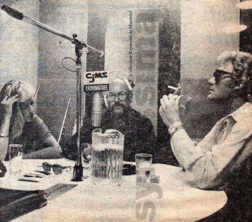  Johnny Hallyday et Sylvie Vartan  Interview radio  CFGL-FM Montréal 1975
