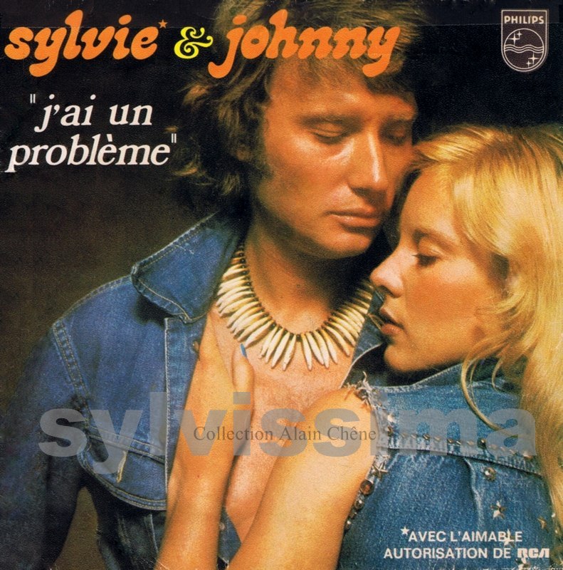 Sylvie et Johnny 45 tours canadien Philips 6009 384 J'ai un problème 