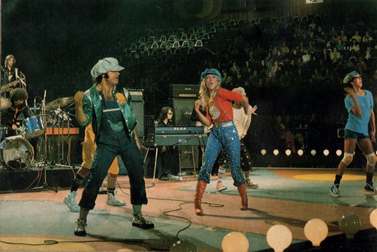 Sylvie Vartan en concert pour la télé canadienne 1975