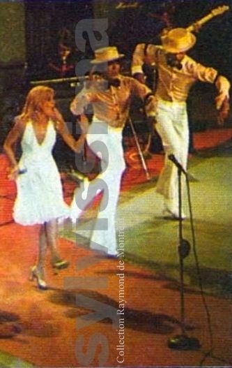 Sylvie Vartan en répétitions au Québec 1975