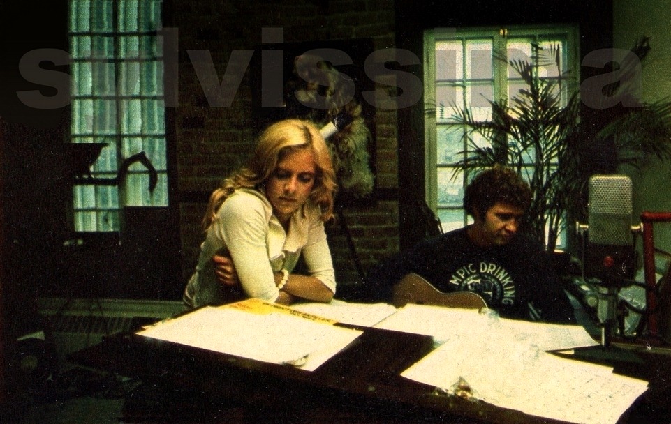 Sylvie Vartan chez Robert Charlebois au Canada en 1975