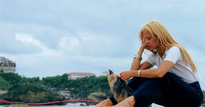 Sylvie Vartan à Biarritz en 1978