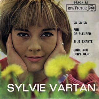 Sylvie Vartan EP "Si je chante"   -  RCA 86.024 - Pochette 1 - Ⓟ 1963