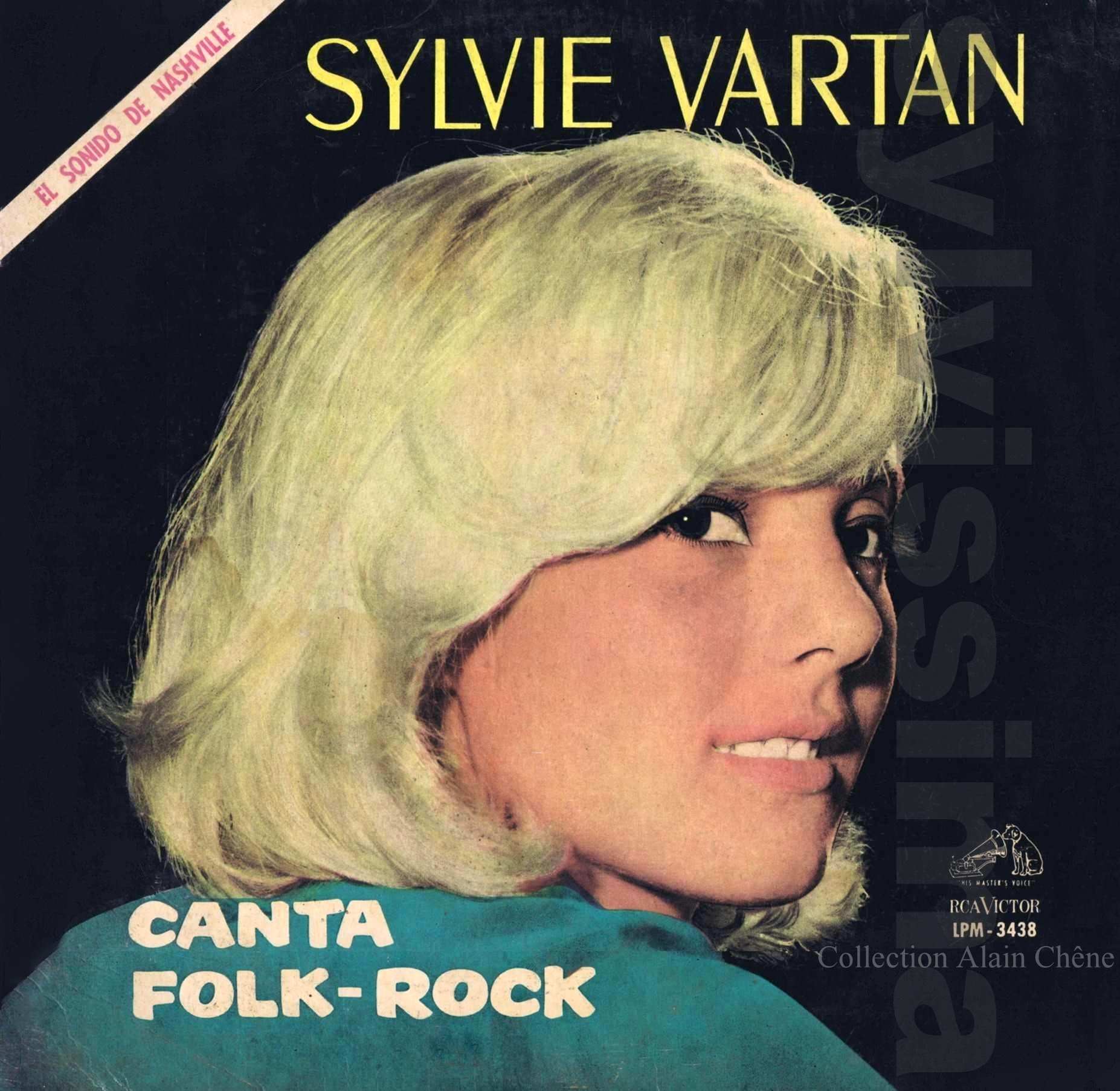 Sylvie Vartan   LP Uruguay "Sylvie Vartan canta folk-rock"  RCA VICTOR M 3438 (1965)