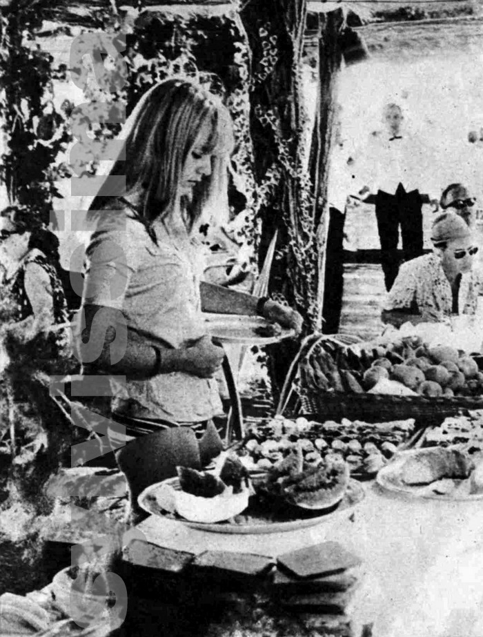 Sylvie Vartan à Marbella, 1968