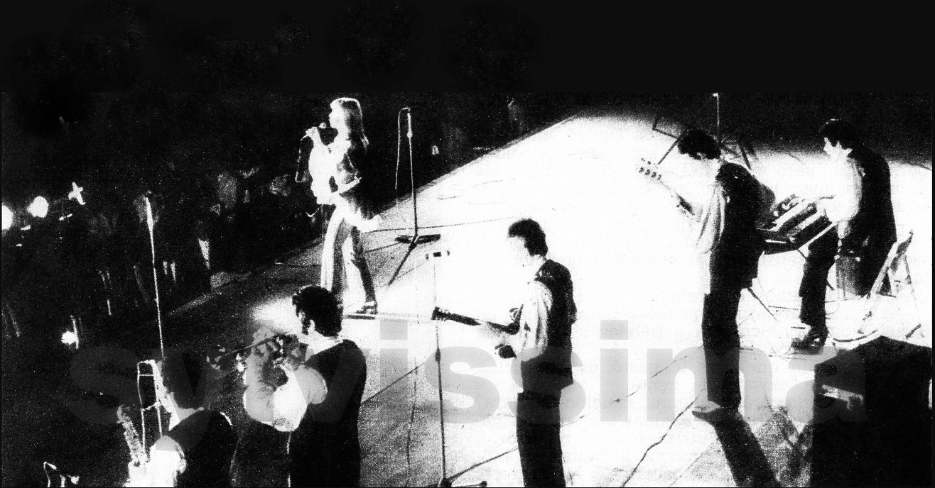 Sylvie Vartan  en Concert au Parc de Montjuich de Barcelone le 12 août 1968