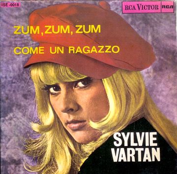 Sylvie Vartan EP Israël   "Zum zum zum"  ISE 0018 Ⓟ 1969