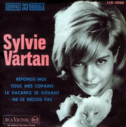 Sylvie Vartan EP Brésil "Réponds-moi"  LCD 3066 Ⓟ 1963
