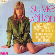 Sylvie Vartan EP Brésil "Baby Capone"  LCD 3151  Ⓟ 1964