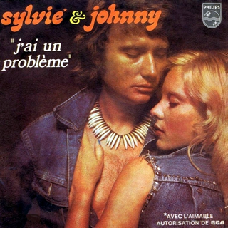 Sylvie Vartan et Johnny Hallyday  EP Madagascar "J'ai un problème"  Philips   6009 384  Ⓟ 1973